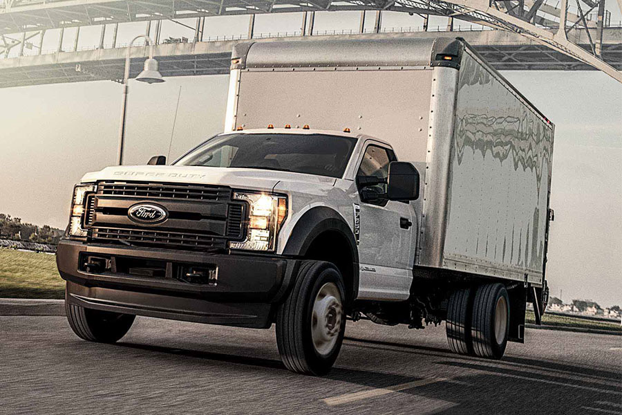 2019 Ford F-550 on the Road