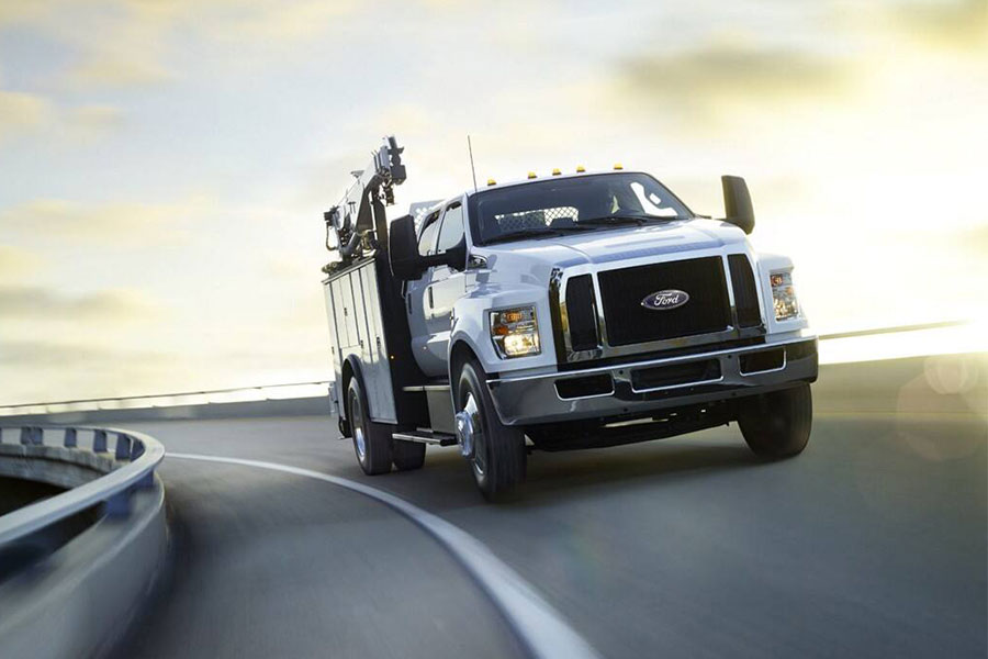 2019 Ford F-650 on the Road