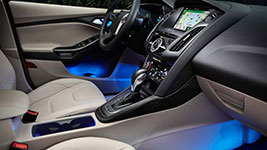 2016 Ford Focus Electric Ambient Interior Lighting