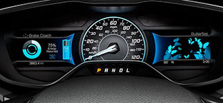 2016 Ford Focus Electric SmartGauge with EcoGuide