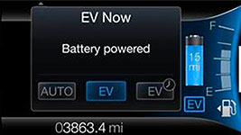 2016 Ford Fusion Energi EcoSelect Button