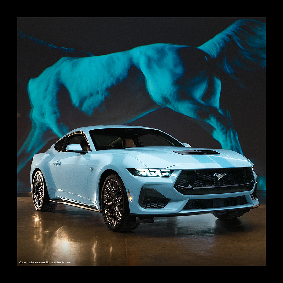 2025 60th Anniversary Ford Mustang Special Edition Horse Wallpaper