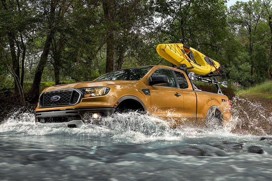 2019 Ford Ranger Off-Roading