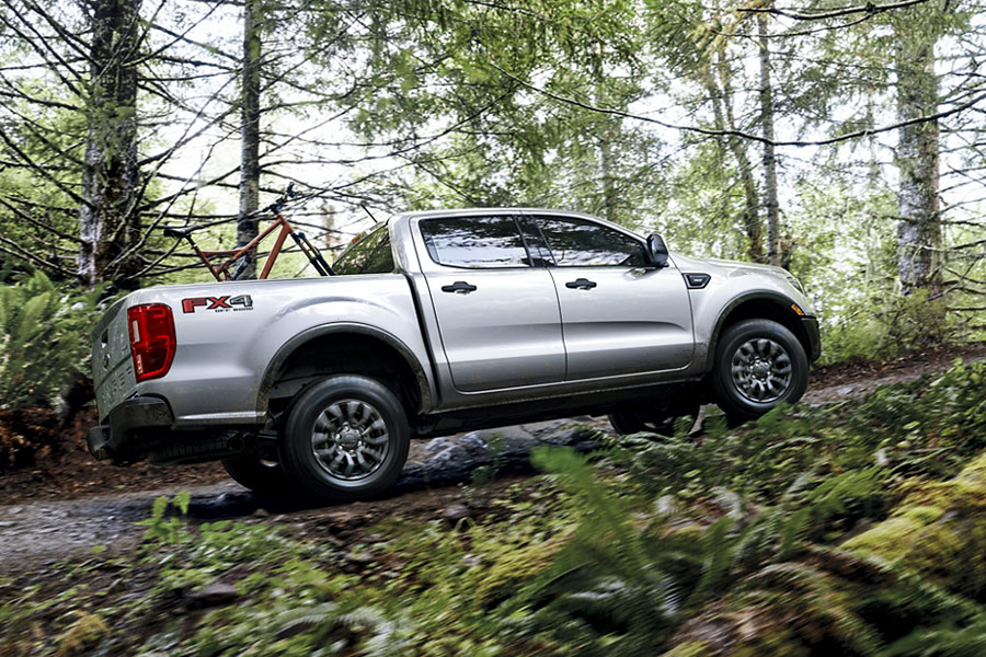 2020 Ford Ranger on the Road