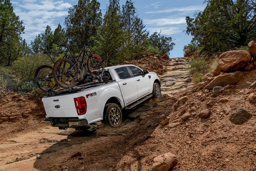 2022 Ford Ranger Hauling