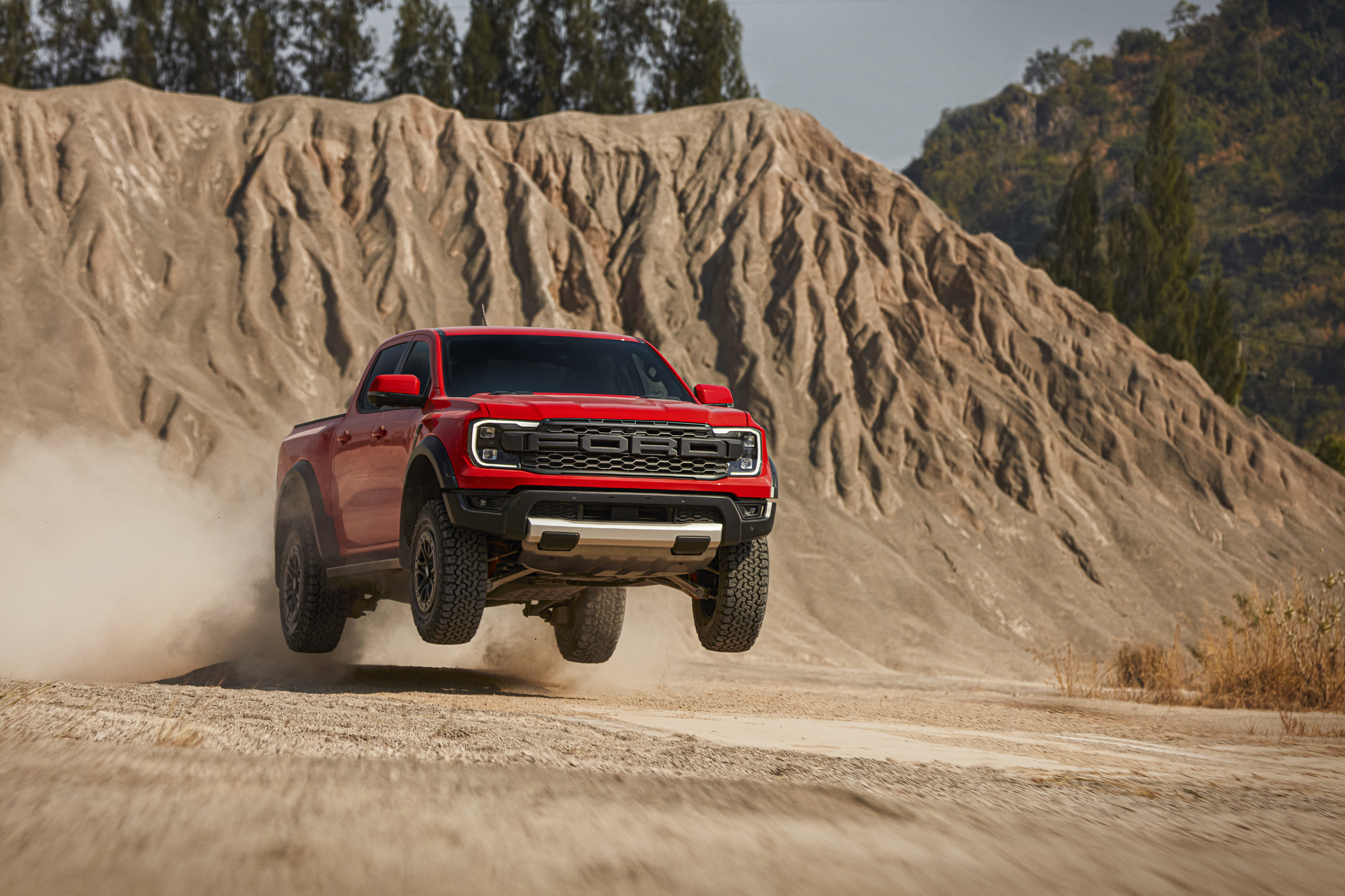 2024 Ford Ranger Raptor Off-Roading