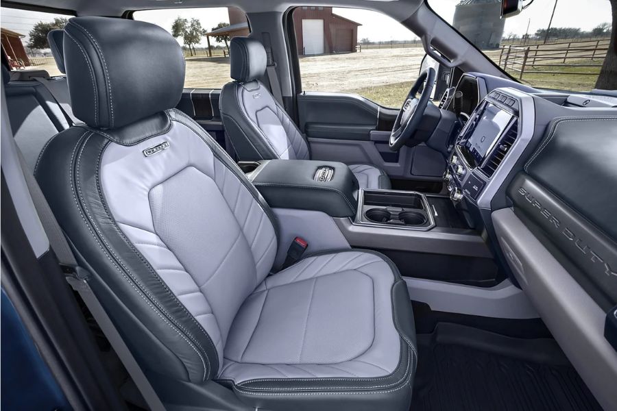 2022 ford super duty interior