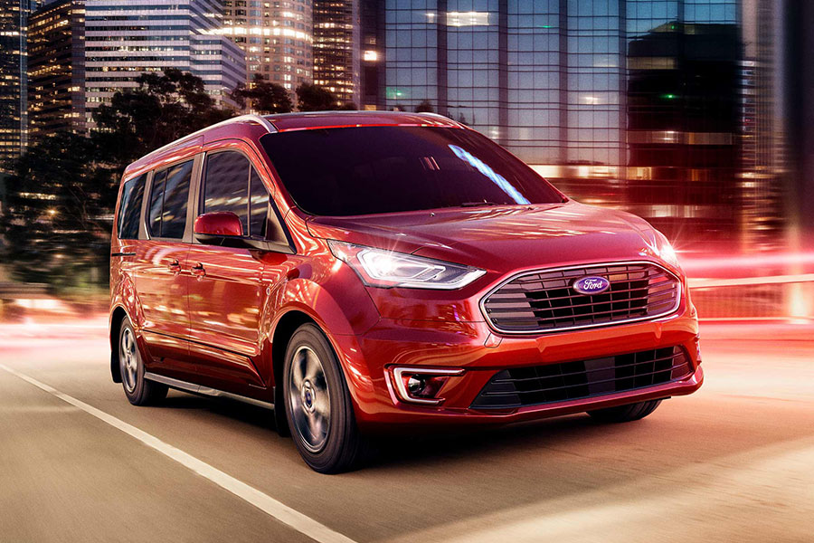 2019 Ford Transit Connect on the Road