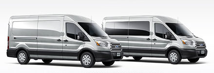 2016 Ford Transit Van Accommodating Configurations