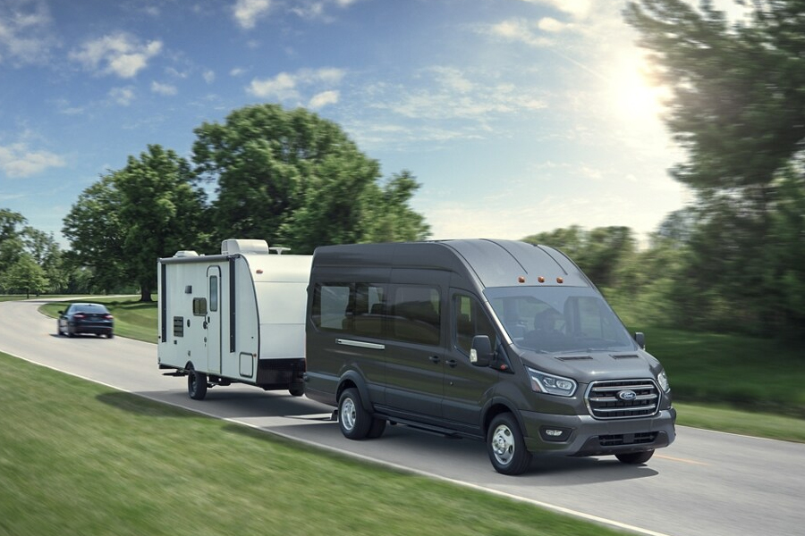 2020 Ford Transit Van Towing