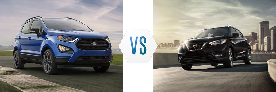 2020 Ford EcoSport vs Nissan Kicks