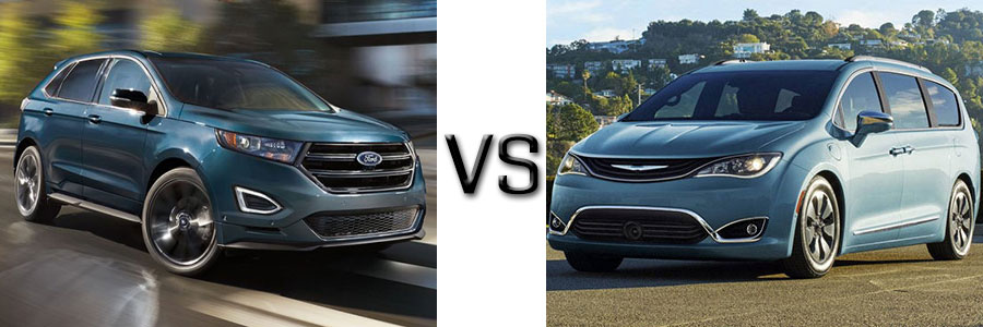 2017 Ford Edge vs Chrysler Pacifica