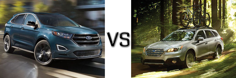 2017 Ford Edge vs Subaru Outback