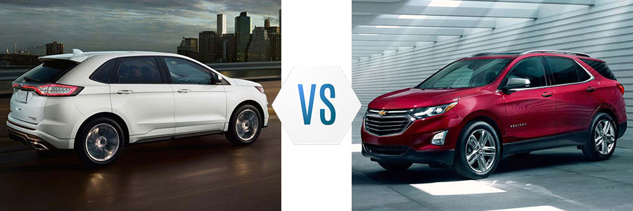 2018 Ford Edge vs Chevy Equinox
