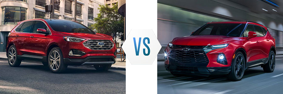 2019 Ford Edge vs Chevrolet Blazer