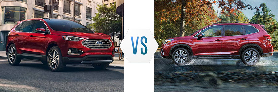 2019 Ford Edge vs Subaru Forester