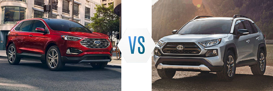 2019 Ford Edge vs Toyota RAV4