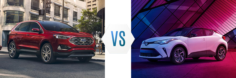 2020 Ford Edge vs Toyota C-HR