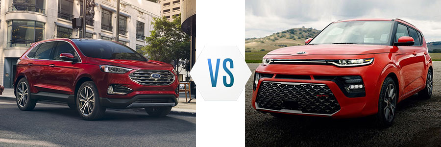 2020 Ford Edge vs Kia Soul