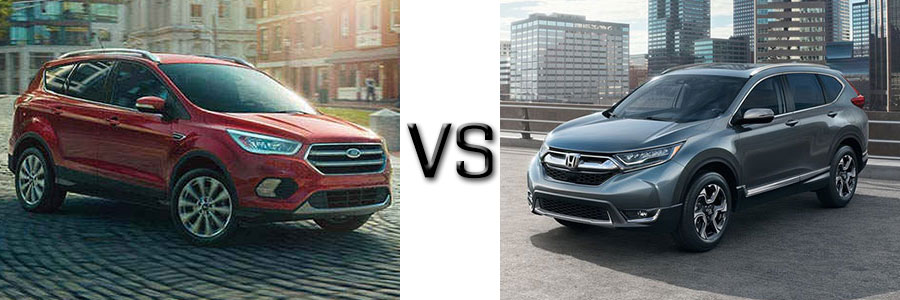 2017 Ford Escape vs Honda CR-V