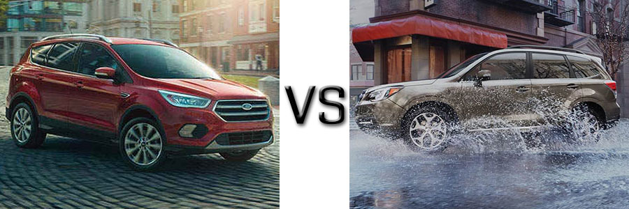 2017 Ford Escape vs Subaru Forester