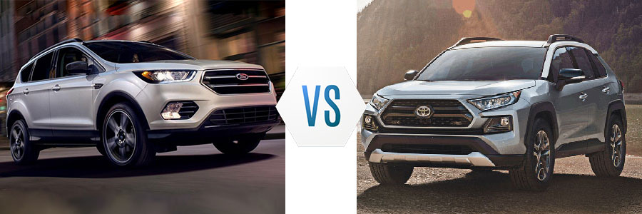 2019 Ford Escape vs Toyota RAV4