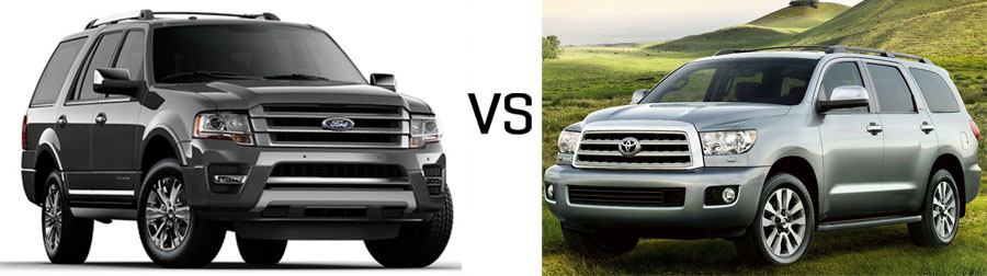 2015 Ford Expedition vs Toyota Sequoia LaFayette Ford