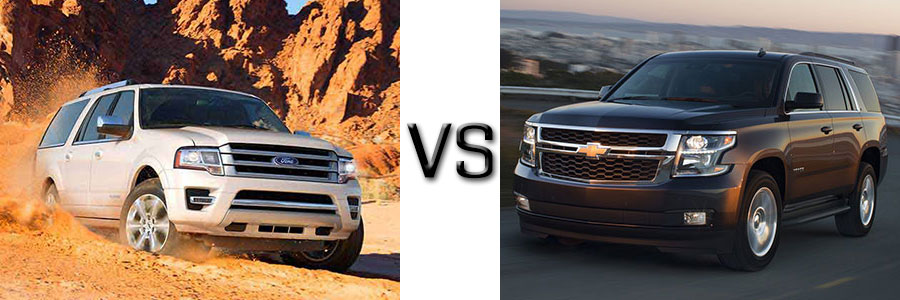 2017 Ford Expedition vs Chevrolet Tahoe