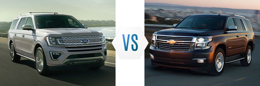 2019 Ford Expedition vs Chevrolet Tahoe