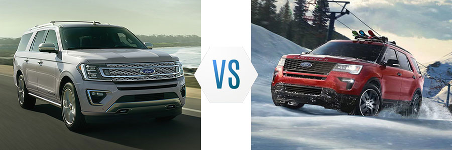 2019 Ford Expedition vs Explorer