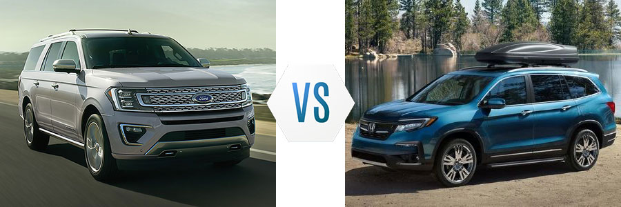 2019 Ford Expedition vs Honda Pilot