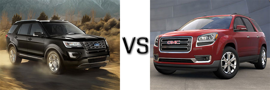 Ford Explorer vs GMC Acacia