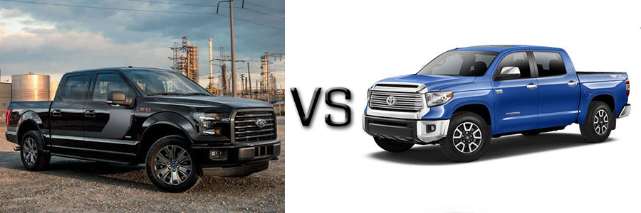 2017 Ford F-150 vs Toyota Tundra