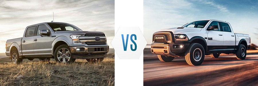 2018 Ford F-150 vs Ram 1500