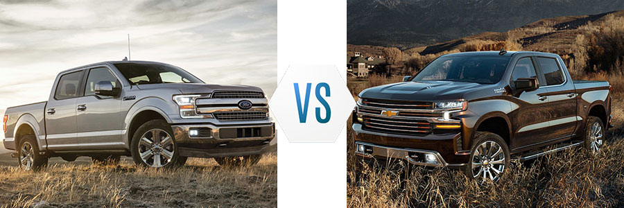 2019 Ford F-150 vs Chevrolet Silverado 1500