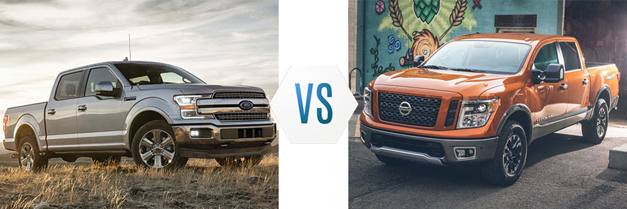 2019 Ford F-150 vs Nissan Titan