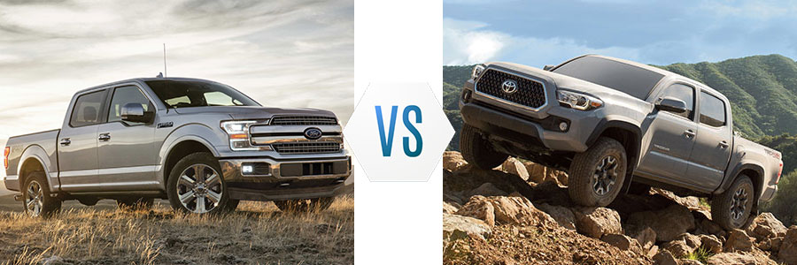 2019 Ford F-150 vs Toyota Tacoma