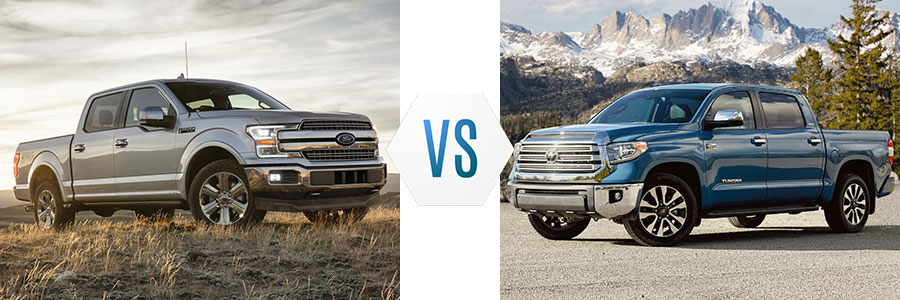 2020 Ford F-150 vs Toyota Tundra