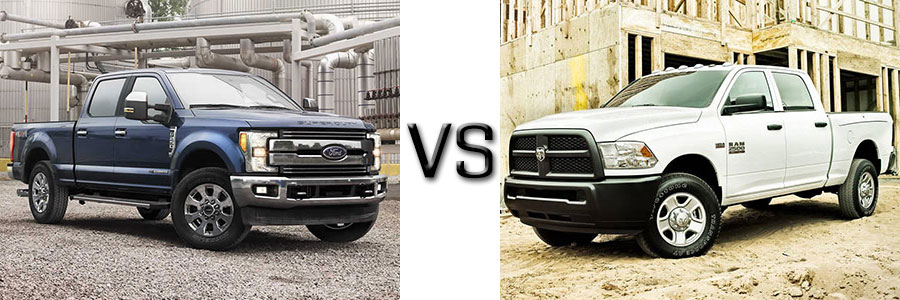 2017 Ford F-250 vs Ram 2500