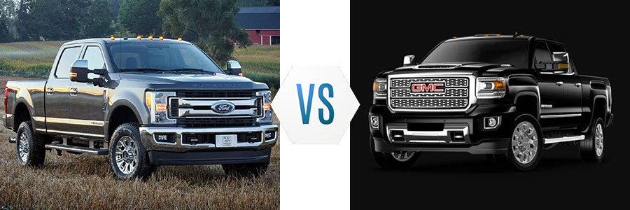 2019 Ford F-250 vs GMC Sierra 2500