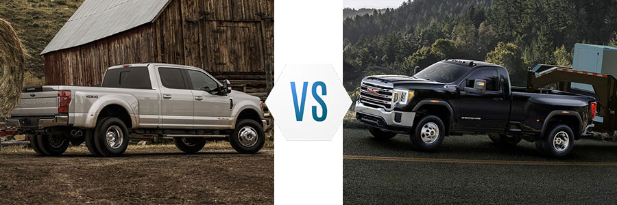 2020 Ford F-350 vs GMC Sierra 3500 HD