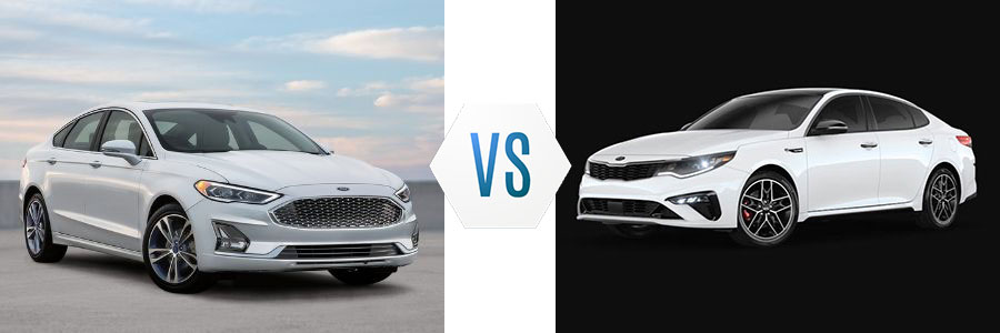 2020 Ford Fusion vs Kia Optima