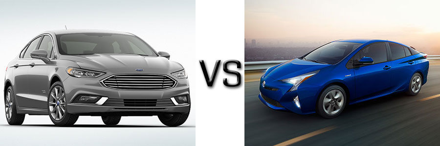 2017 Ford Fusion Energi vs Prius Four & Four Touring