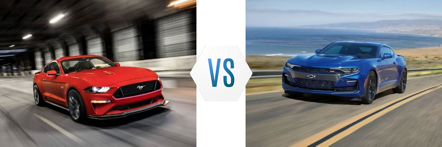 2019 Ford Mustang vs Chevrolet Camaro