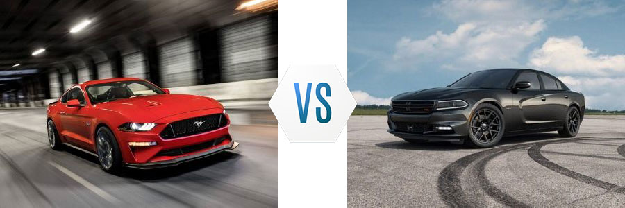 2019 Ford Mustang vs Dodge Charger