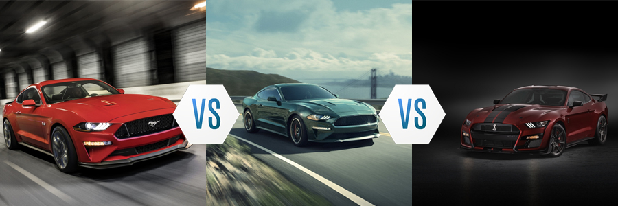 2020 Ford Mustang GT vs Bullitt vs Shelby