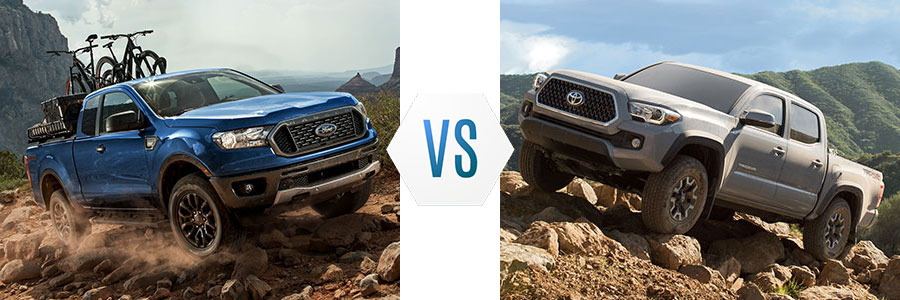 2019 Ford Ranger vs Toyota Tacoma