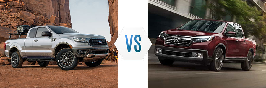 2020 Ford Ranger vs Honda Ridgeline