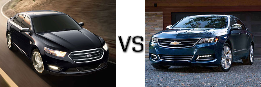 2017 Ford Taurus vs Chevrolet Impala