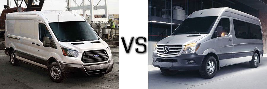 2017 Ford Transit vs Mercedes Sprinter